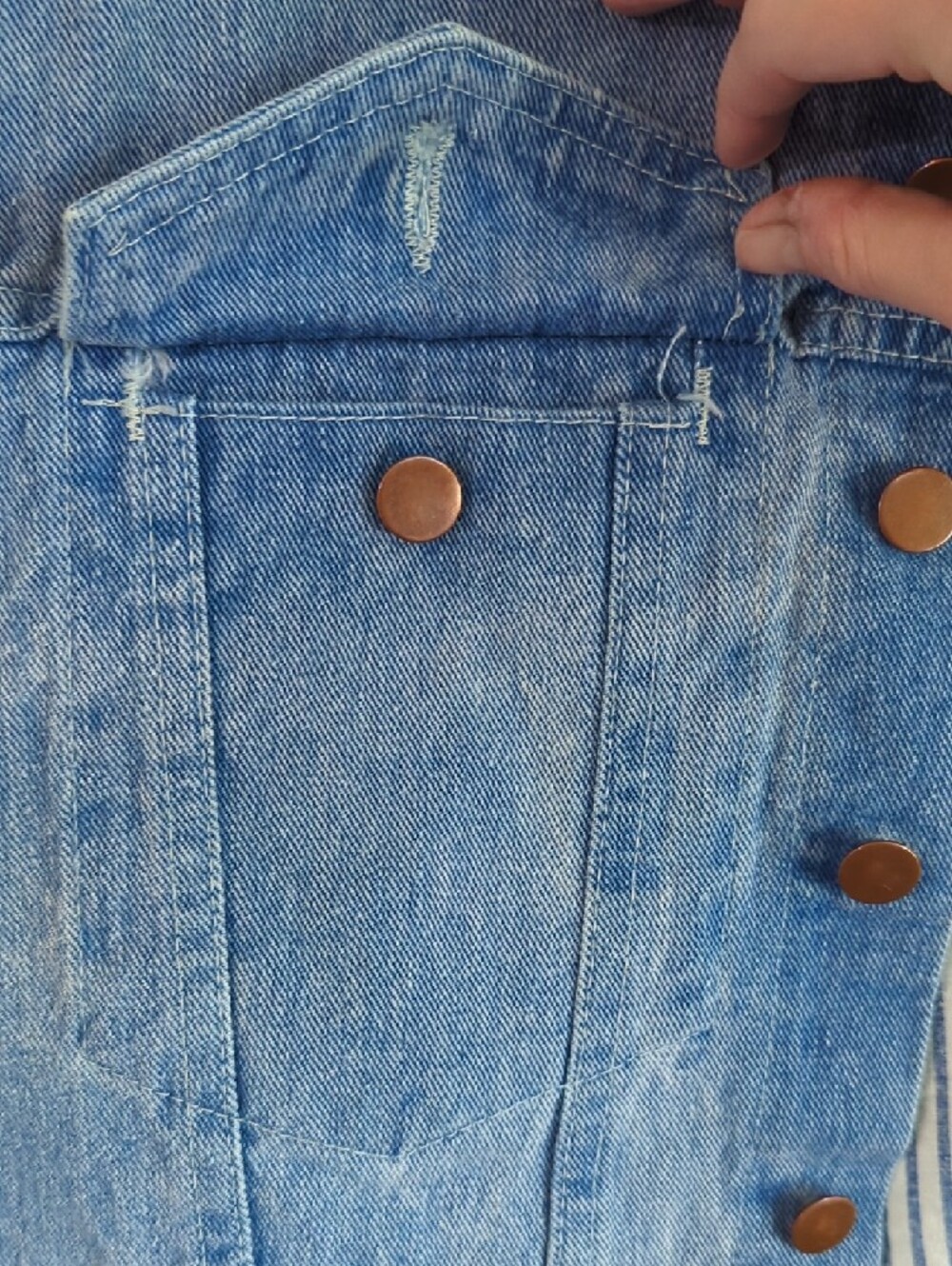 Light Blue Denim Jacket - Picture 7 of 8